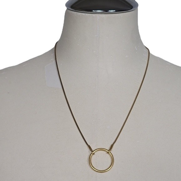 Madewell Round Pendant Necklace